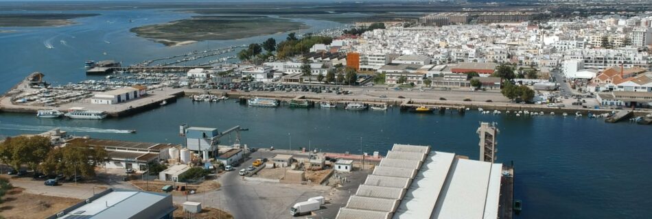 olhao aerial view